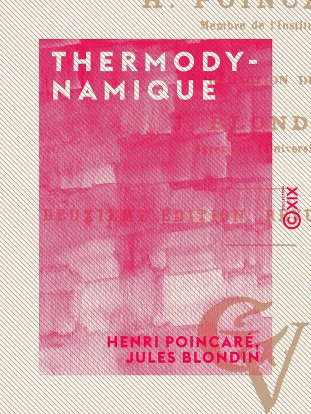 Big bigCover of Thermodynamique