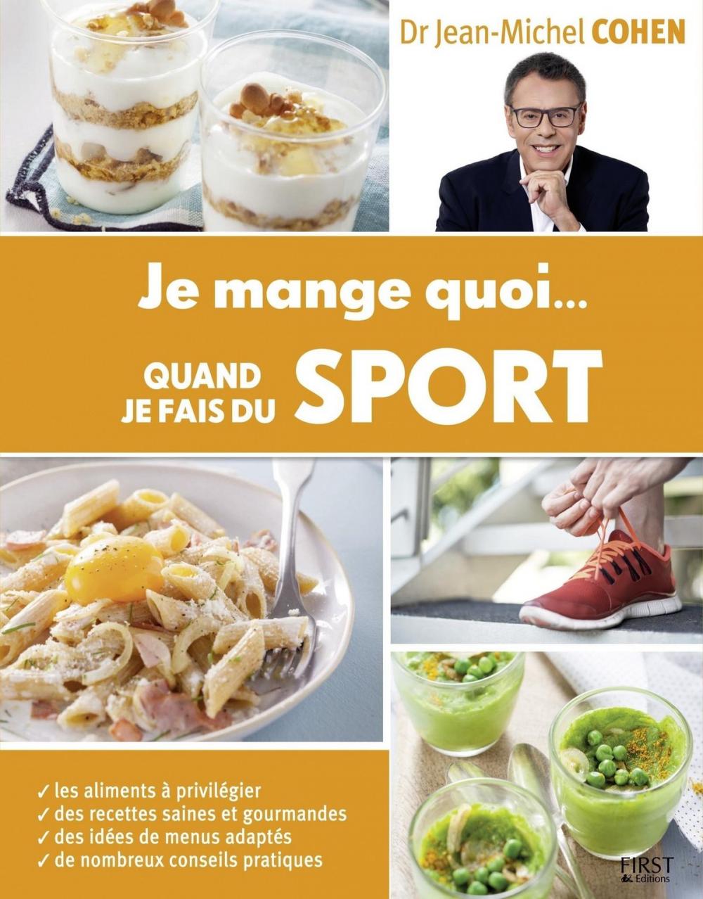 Big bigCover of Je mange quoi... quand je fais du sport