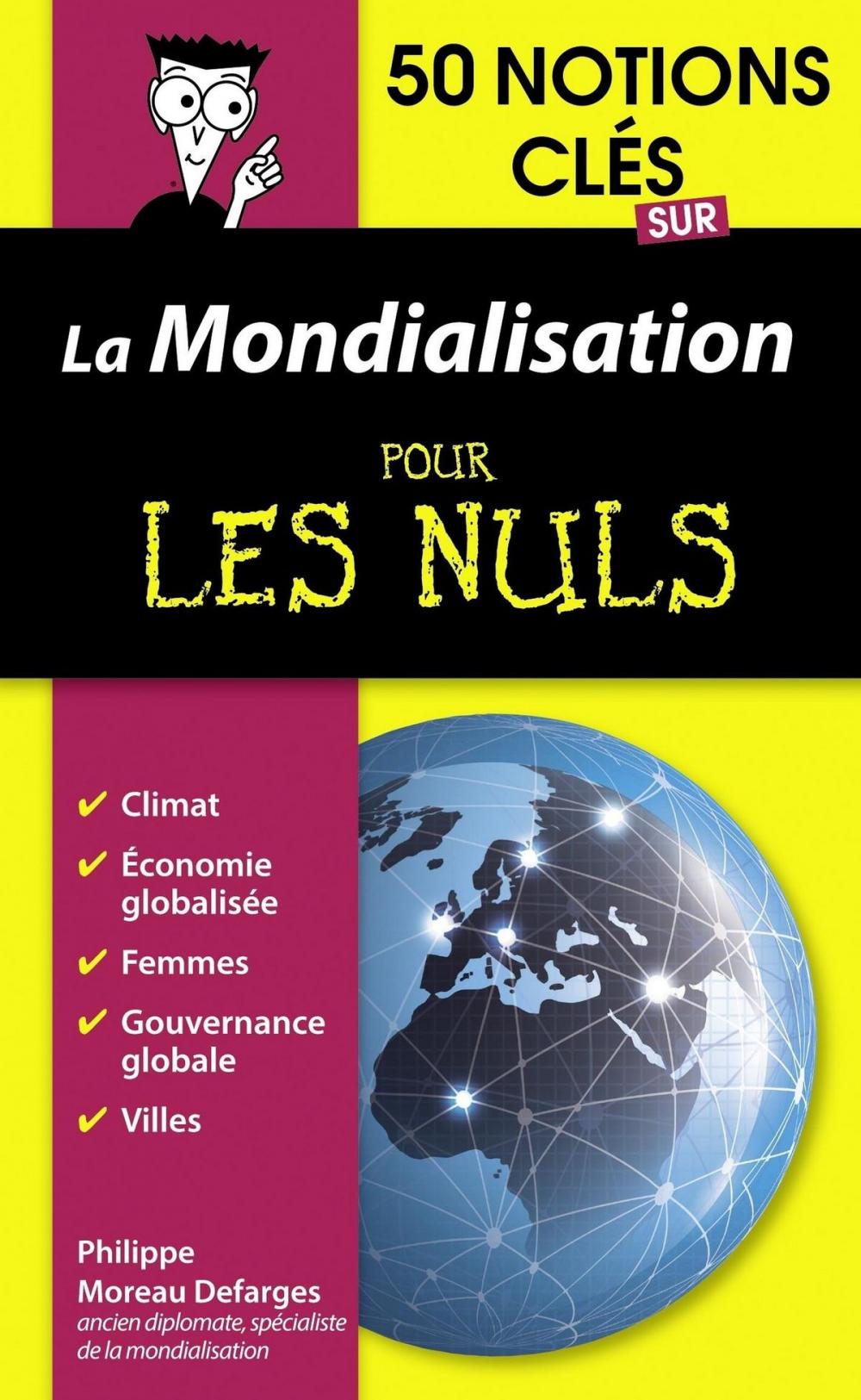 Big bigCover of 50 notions clés sur la mondialisation pour les Nuls