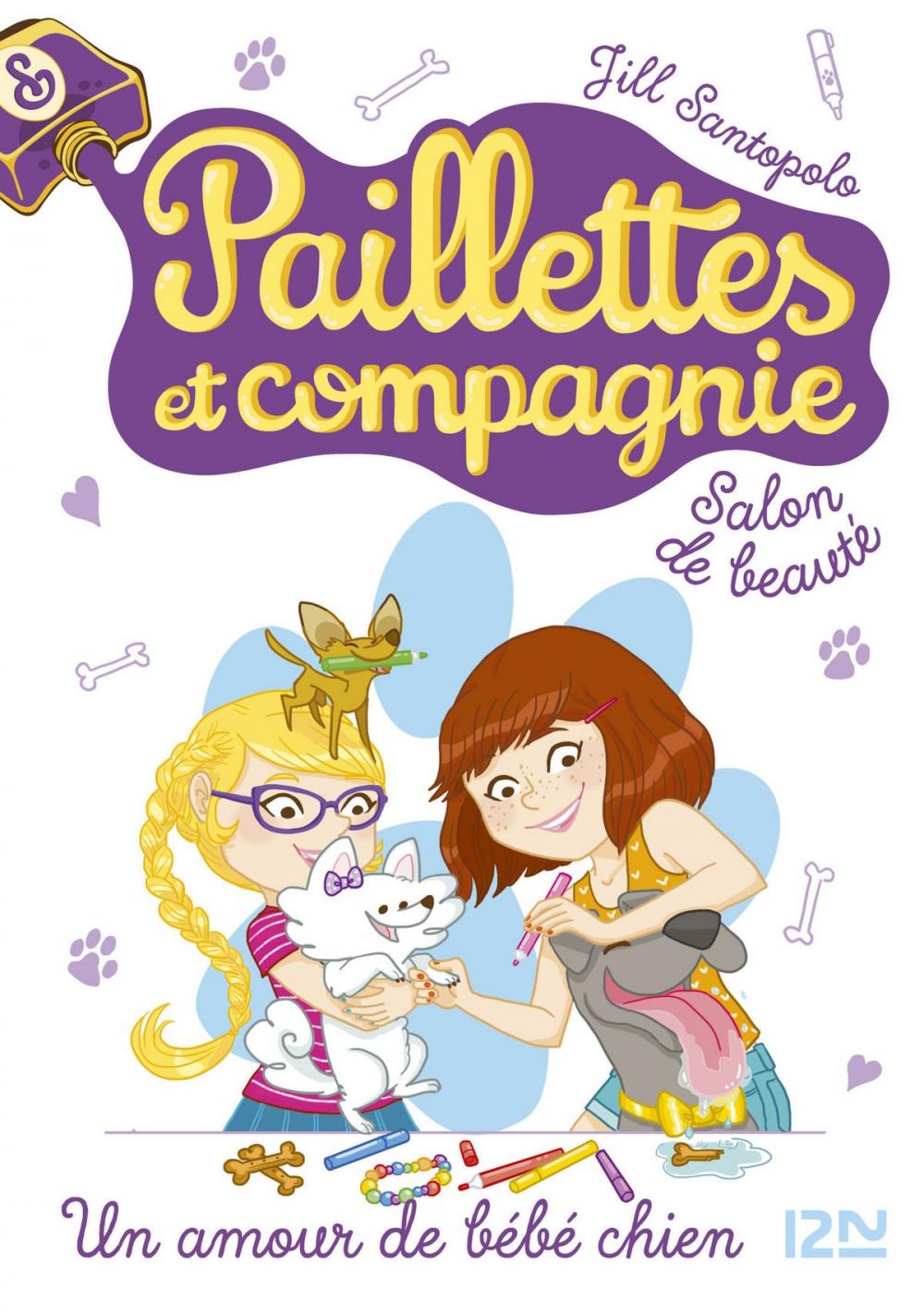 Big bigCover of Paillettes et compagnie - tome 2 : Un amour de bébé chien