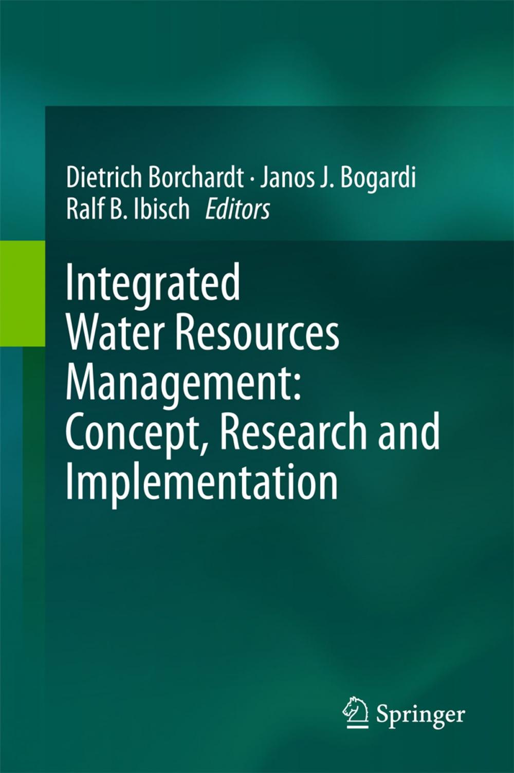 Big bigCover of Integrated Water Resources Management: Concept, Research and Implementation