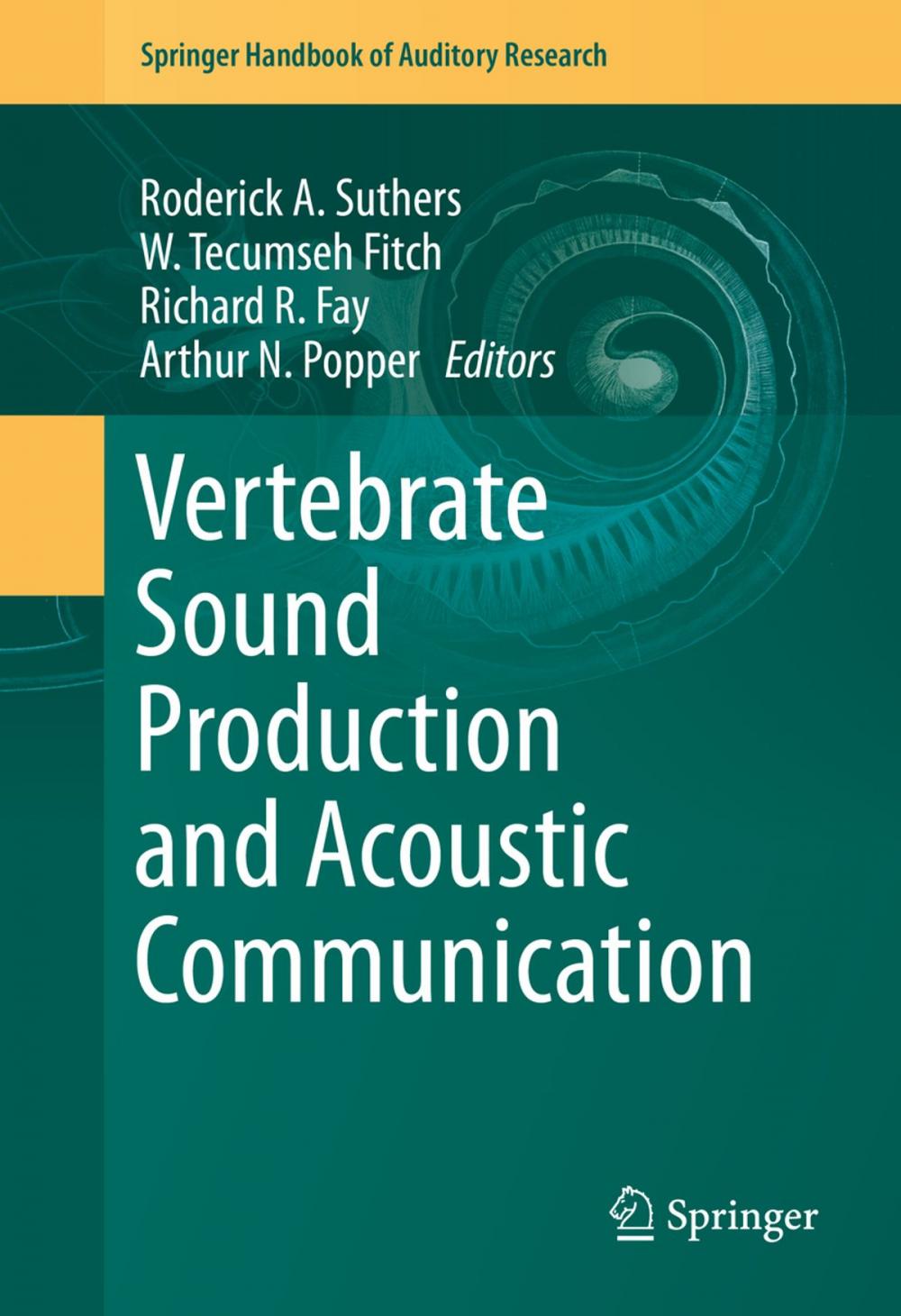 Big bigCover of Vertebrate Sound Production and Acoustic Communication