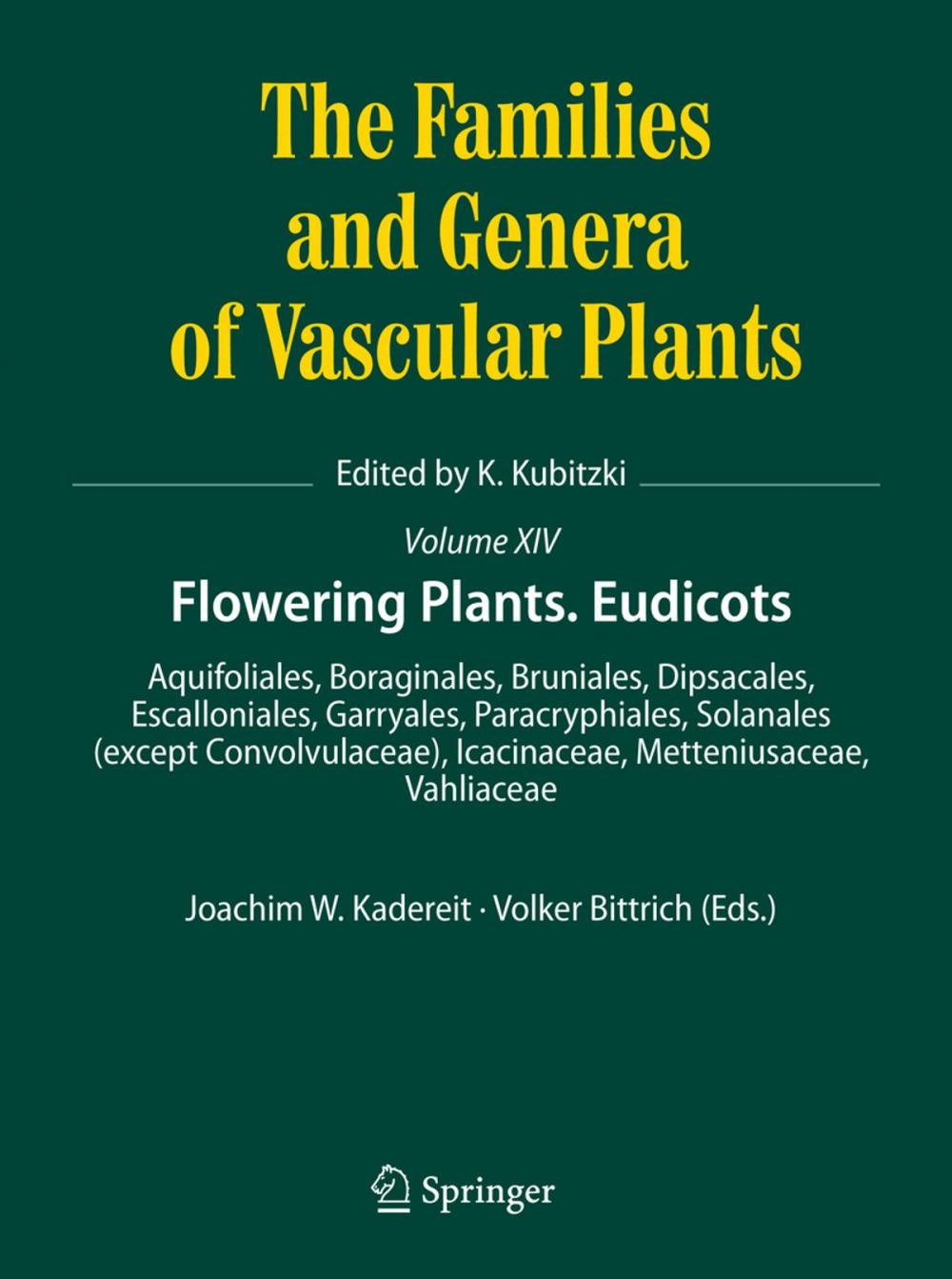 Big bigCover of Flowering Plants. Eudicots