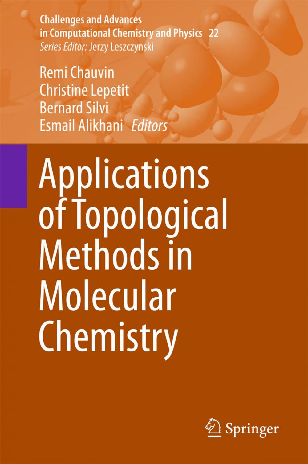 Big bigCover of Applications of Topological Methods in Molecular Chemistry