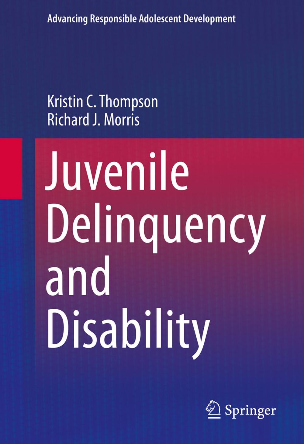 Big bigCover of Juvenile Delinquency and Disability