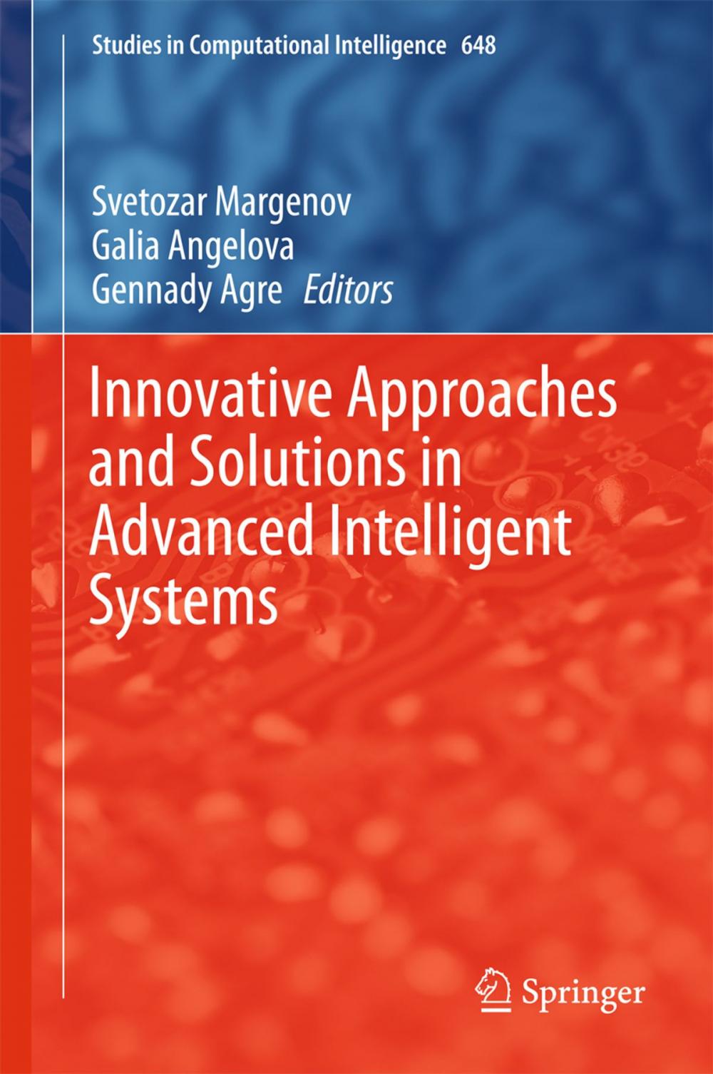 Big bigCover of Innovative Approaches and Solutions in Advanced Intelligent Systems