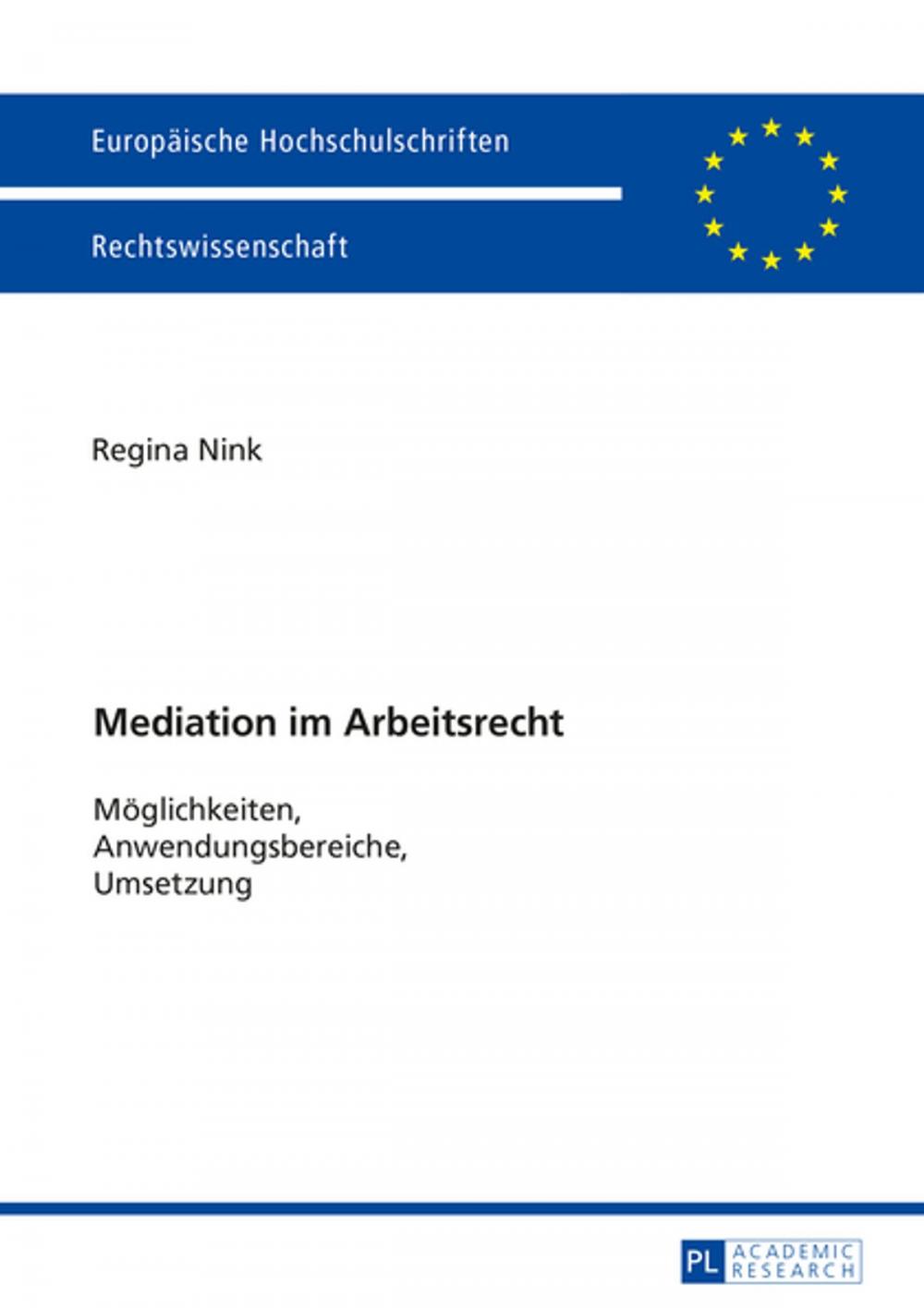 Big bigCover of Mediation im Arbeitsrecht