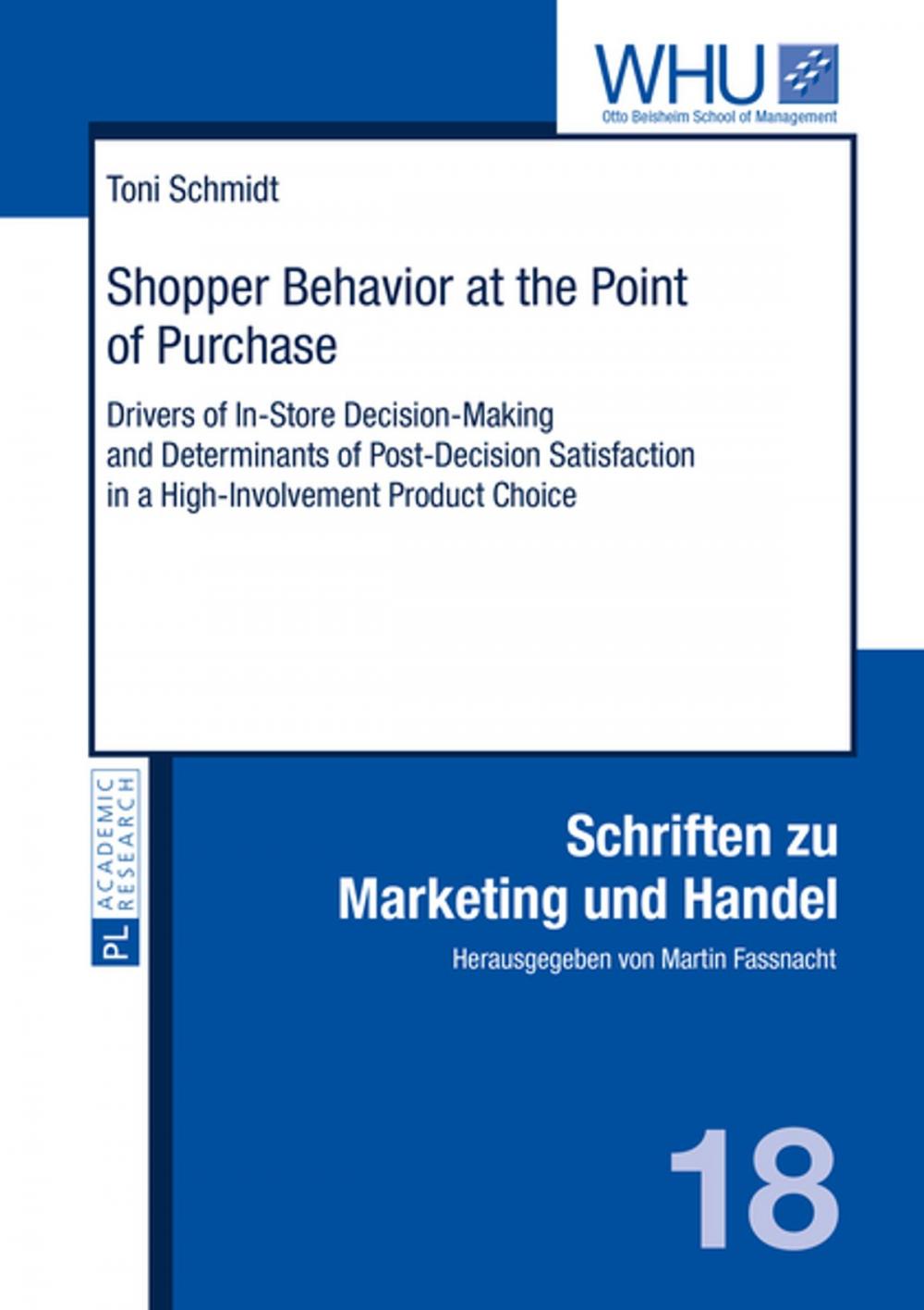 Big bigCover of Shopper Behavior at the Point of Purchase