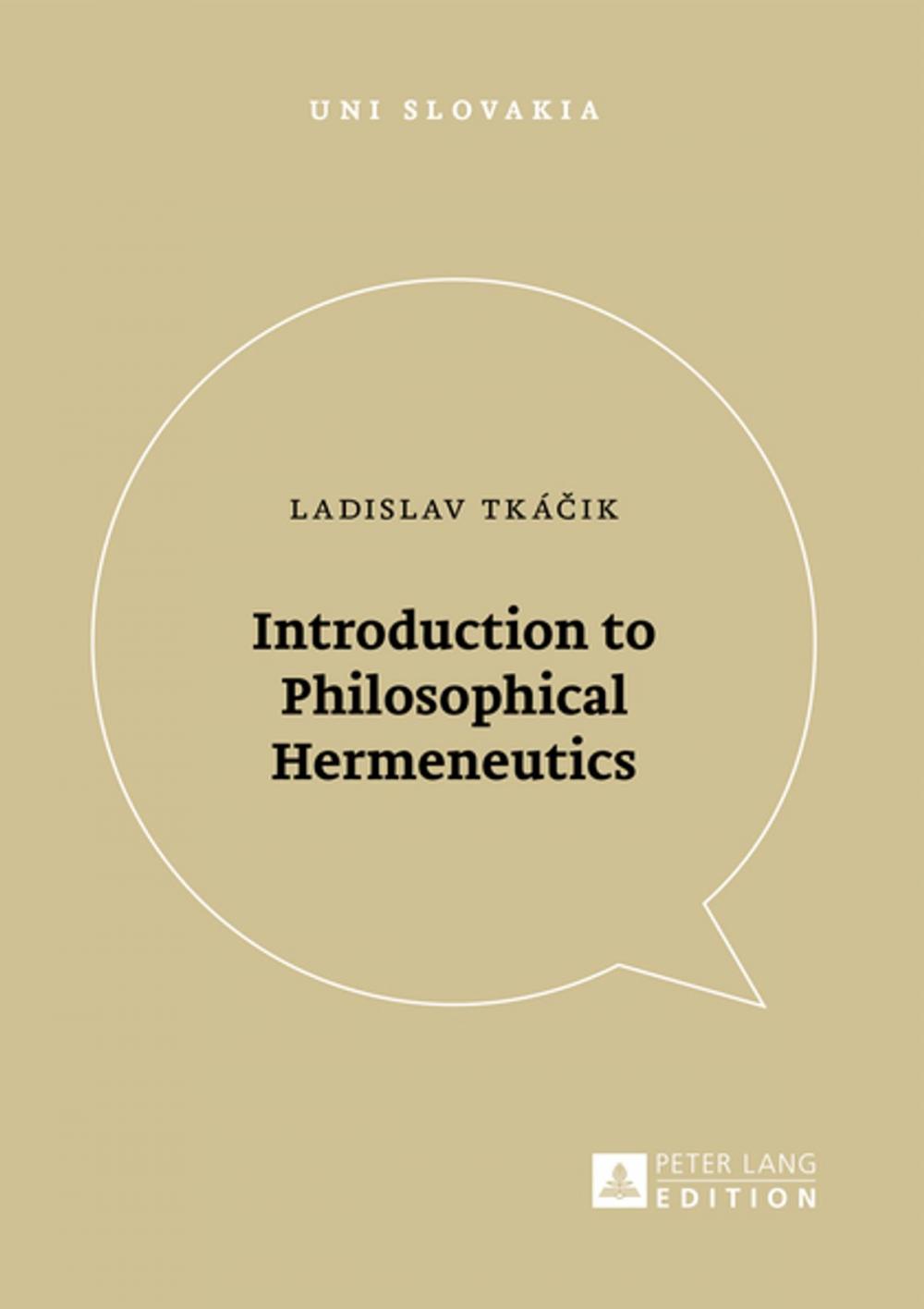 Big bigCover of Introduction to Philosophical Hermeneutics