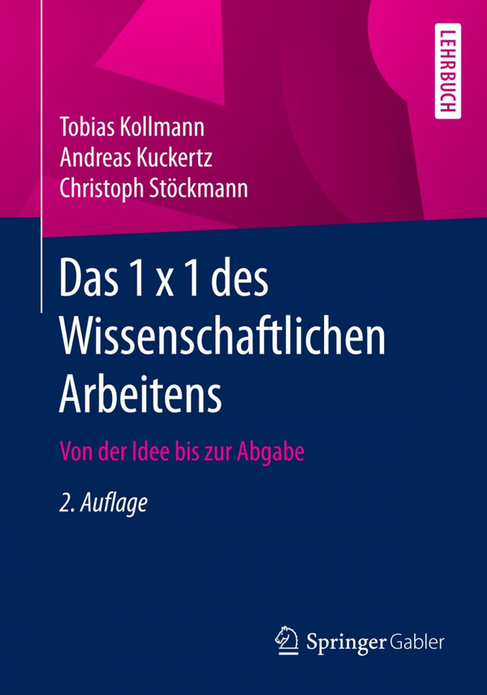 Big bigCover of Das 1 x 1 des Wissenschaftlichen Arbeitens