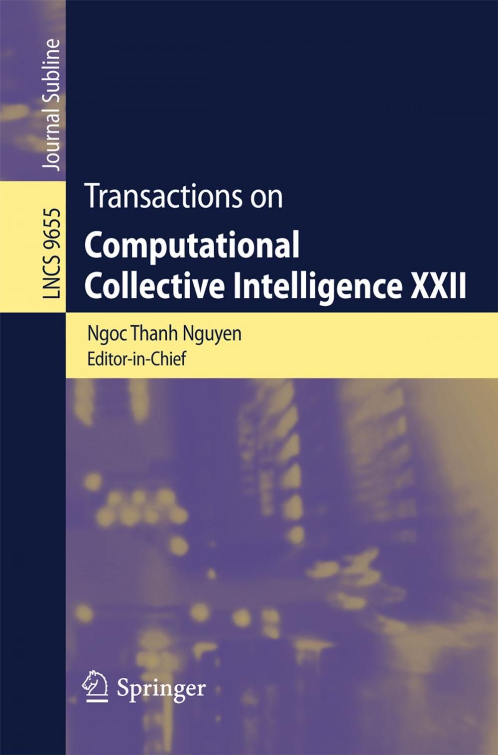 Big bigCover of Transactions on Computational Collective Intelligence XXII