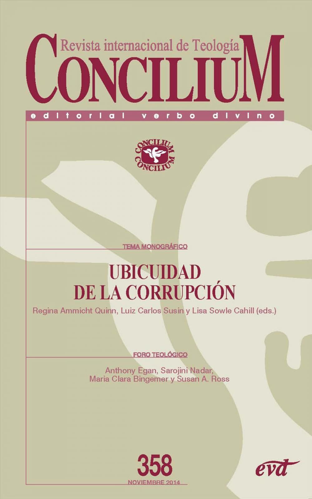 Big bigCover of Ubicuidad de la corrupción. Concilium 358