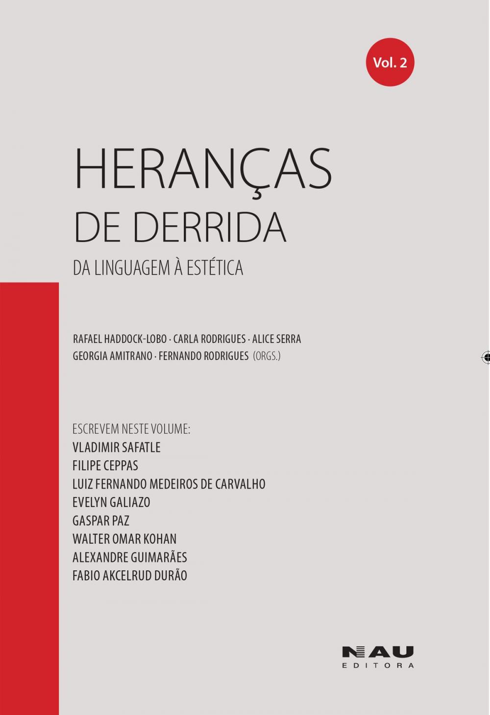 Big bigCover of Heranças de Derrida (vol.2)