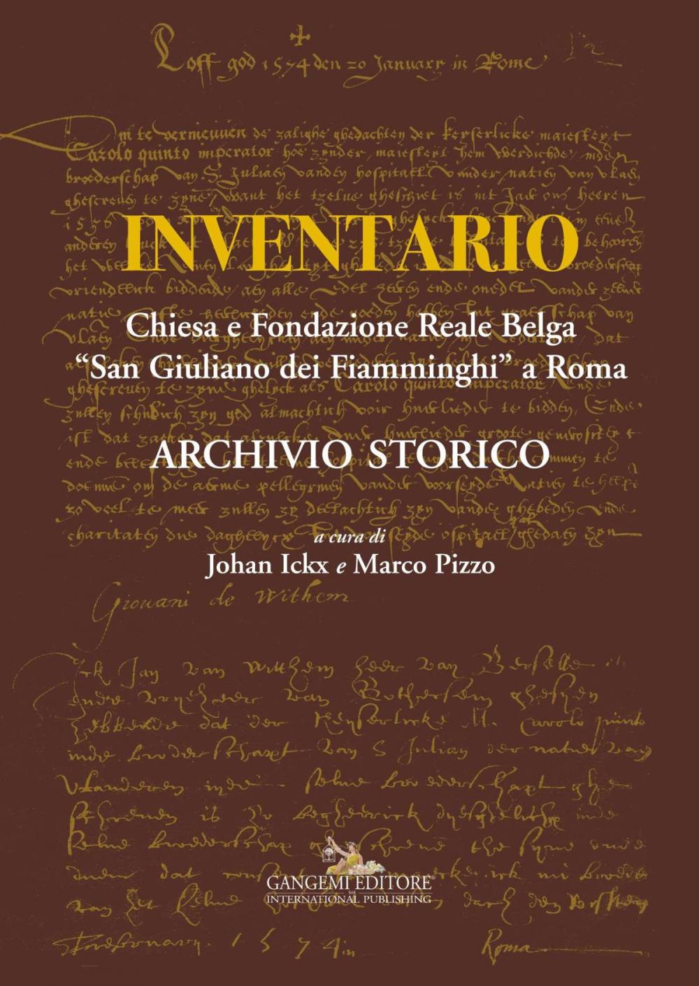 Big bigCover of Inventario. Chiesa e Fondazione Reale Belga “San Giuliano dei Fiamminghi” a Roma