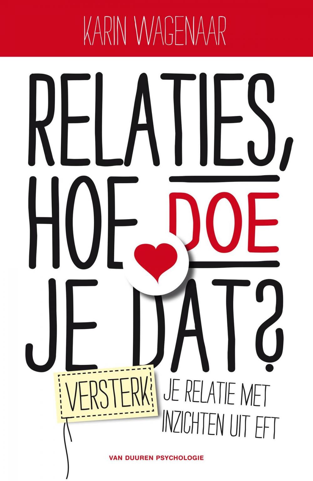 Big bigCover of Relaties, hoe doe je dat?