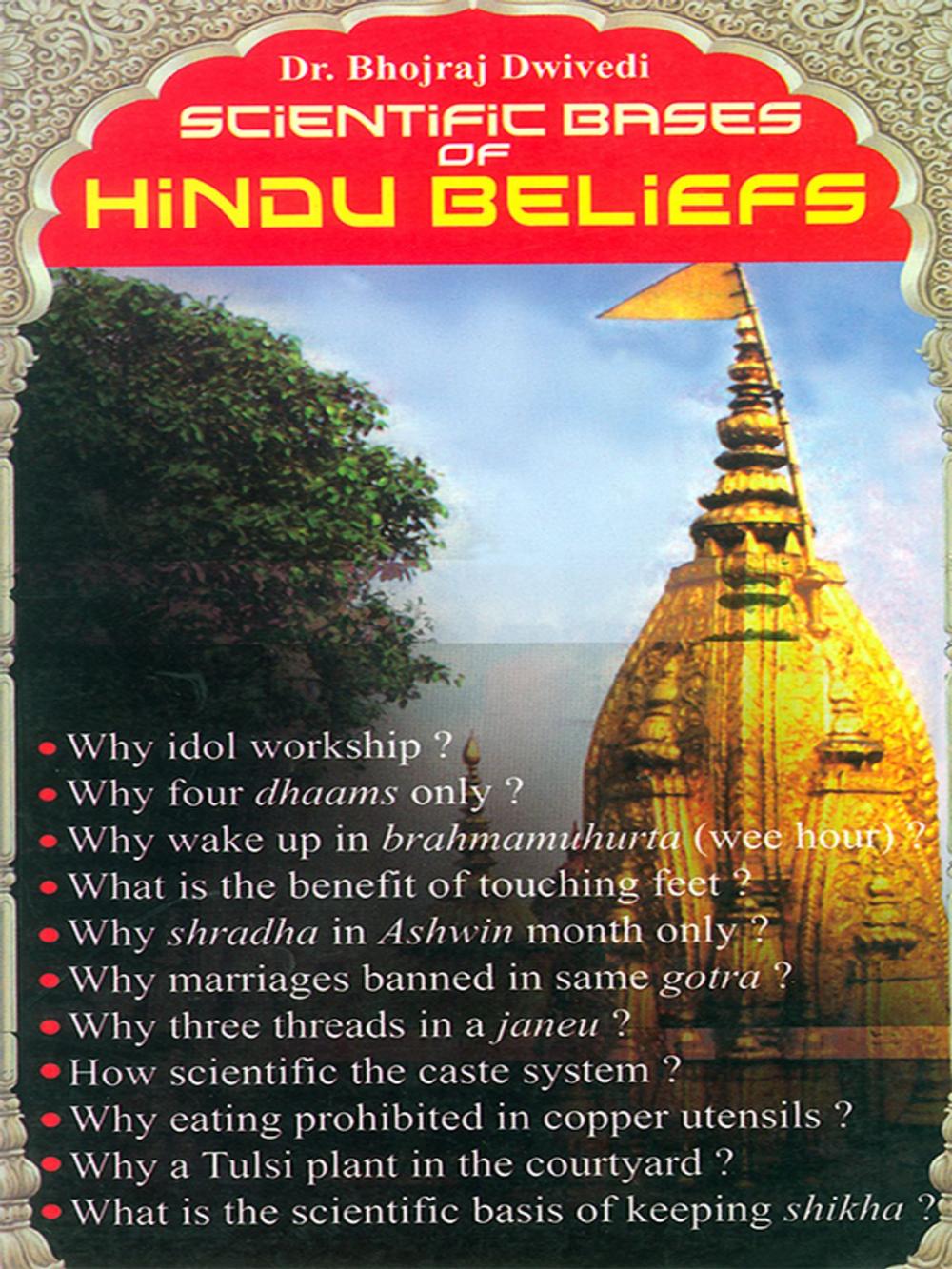 Big bigCover of Scientific Bases of Hindu Beliefs