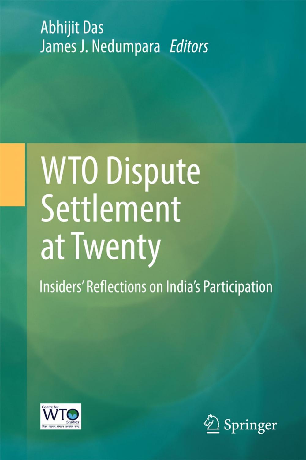 Big bigCover of WTO Dispute Settlement at Twenty
