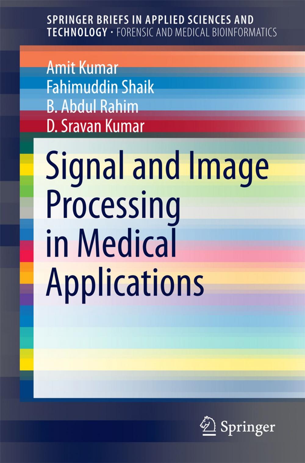 Big bigCover of Signal and Image Processing in Medical Applications