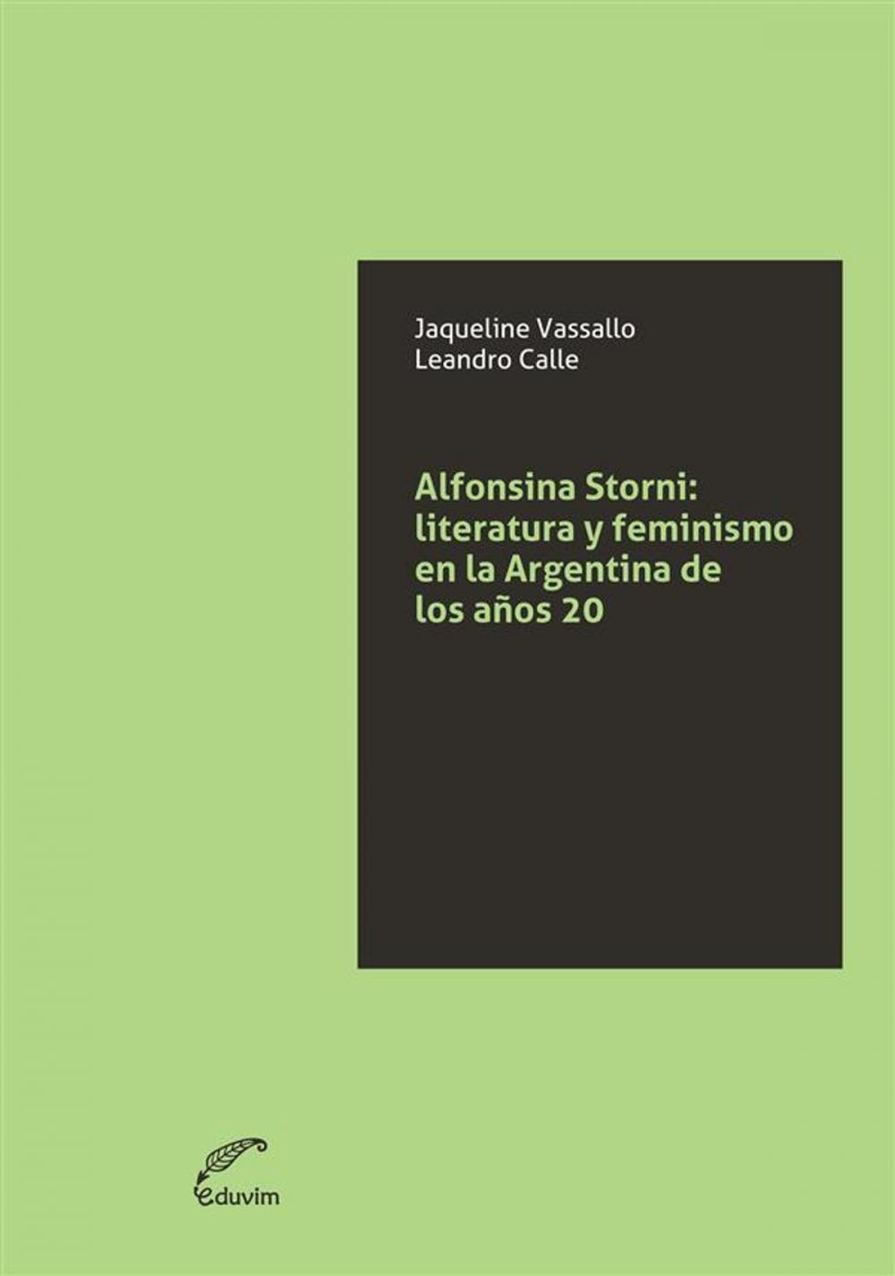 Big bigCover of Alfonsina Storni