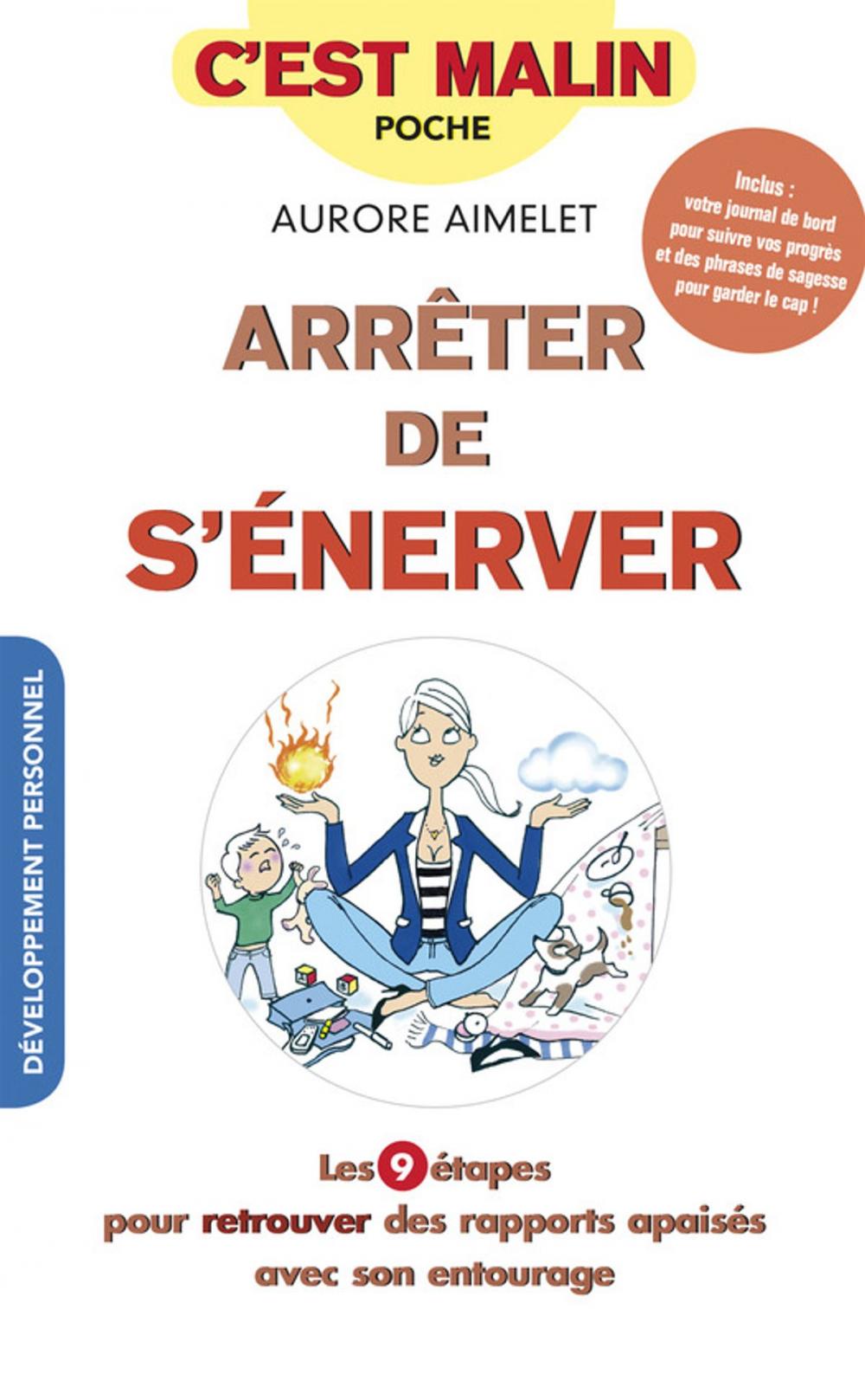 Big bigCover of Arrêter de s'énerver, c'est malin