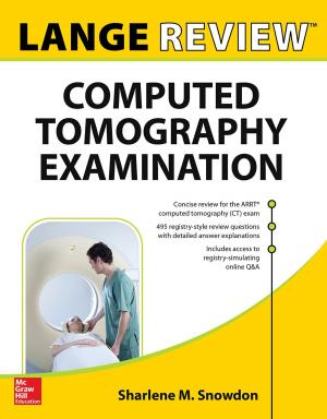 Cover of the book LANGE Review: Computed Tomography Examination by Anne Bright