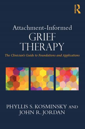 Book cover of Attachment-Informed Grief Therapy