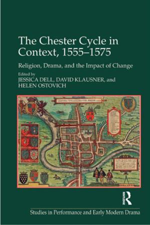 Book cover of The Chester Cycle in Context, 1555-1575