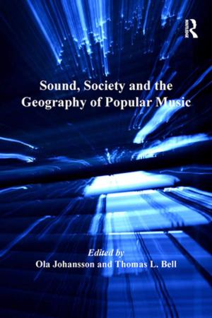 Cover of the book Sound, Society and the Geography of Popular Music by Harold G. Vatter, John F. Walker