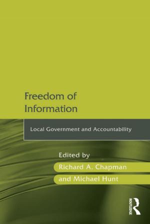 Cover of the book Freedom of Information by Michael Imber, Tyll van Geel, J.C. Blokhuis, Jonathan Feldman