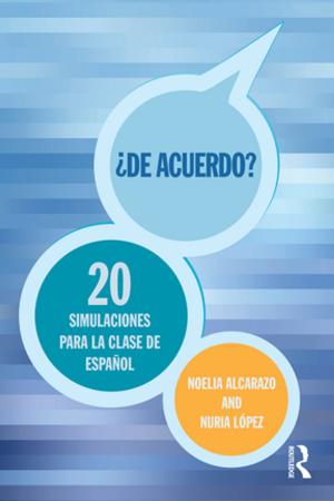 Cover of the book 'De acuerdo' 20 Simulaciones para la clase español by Richard Eves