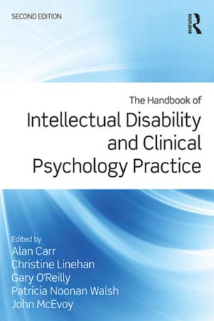 Cover of the book The Handbook of Intellectual Disability and Clinical Psychology Practice by Anton O. Kris