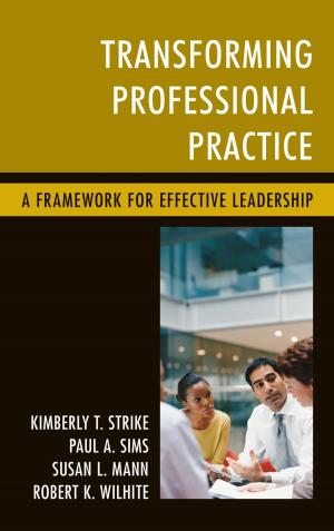Book cover of Transforming Professional Practice