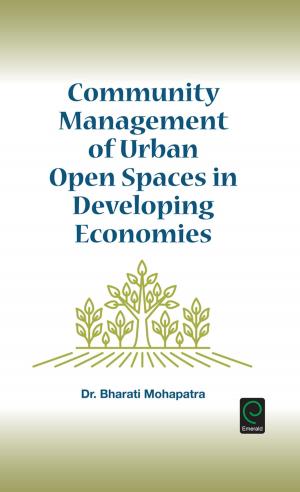 Book cover of Community Management of Urban Open Spaces in Developing Economies