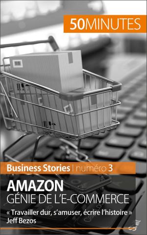 Cover of the book Amazon, génie de l'e-commerce by Quentin Convard, 50 minutes, Jonathan Jackowska