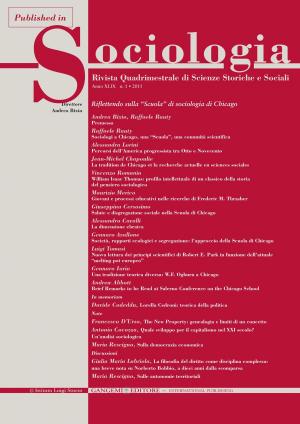 Cover of the book Sociologi a Chicago, una “Scuola”, una comunità scientifica by Augusta McMahon, Adam Stone
