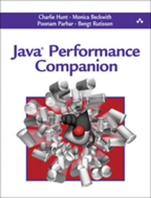 Cover of the book Java Performance Companion by Charlie Hunt, Monica Beckwith, Poonam Parhar, Bengt Rutisson, Pearson Education