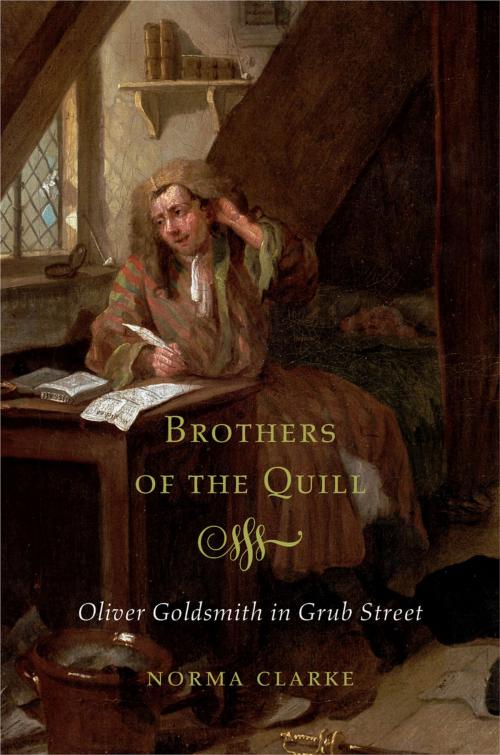 Cover of the book Brothers of the Quill by Norma Clarke, Harvard University Press