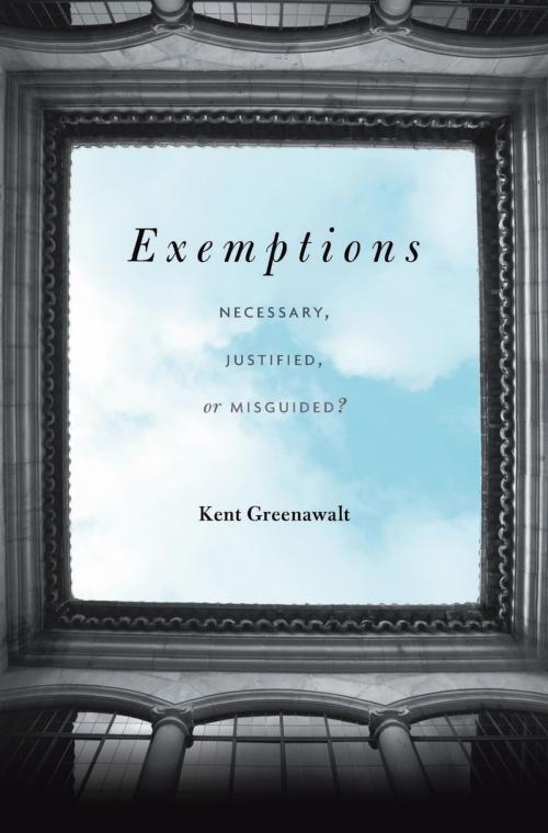 Cover of the book Exemptions by Kent Greenawalt, Harvard University Press