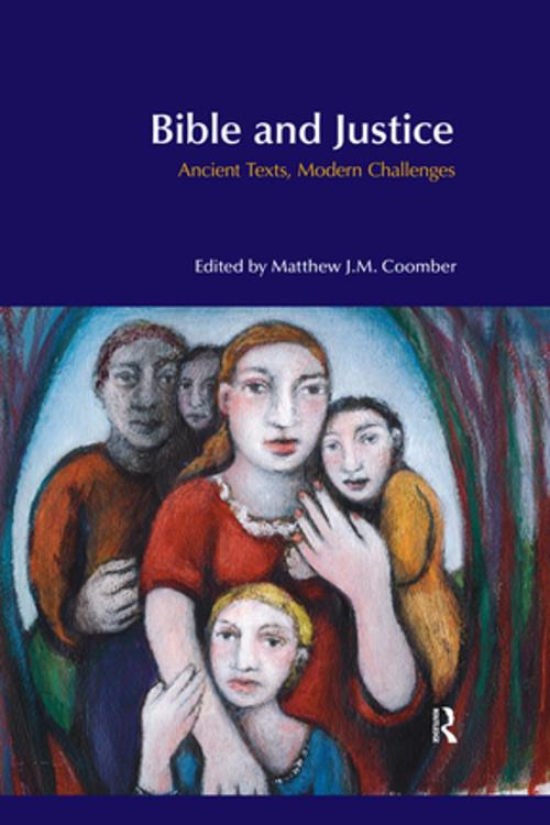 Cover of the book Bible and Justice by Matthew J. M. Coomber, Taylor and Francis