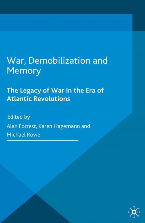 Cover of the book War, Demobilization and Memory by , Palgrave Macmillan UK