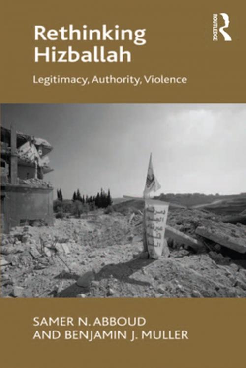 Cover of the book Rethinking Hizballah by Samer N. Abboud, Benjamin J. Muller, Taylor and Francis