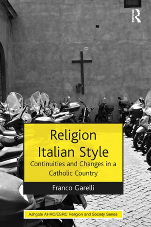 Cover of the book Religion Italian Style by Franco Garelli, Taylor and Francis