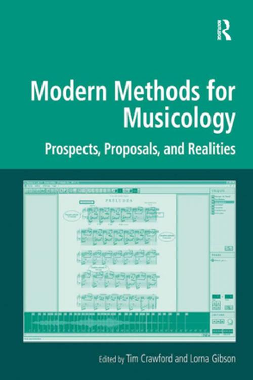 Cover of the book Modern Methods for Musicology by , Taylor and Francis