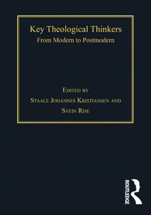 Cover of the book Key Theological Thinkers by Svein Rise, Taylor and Francis