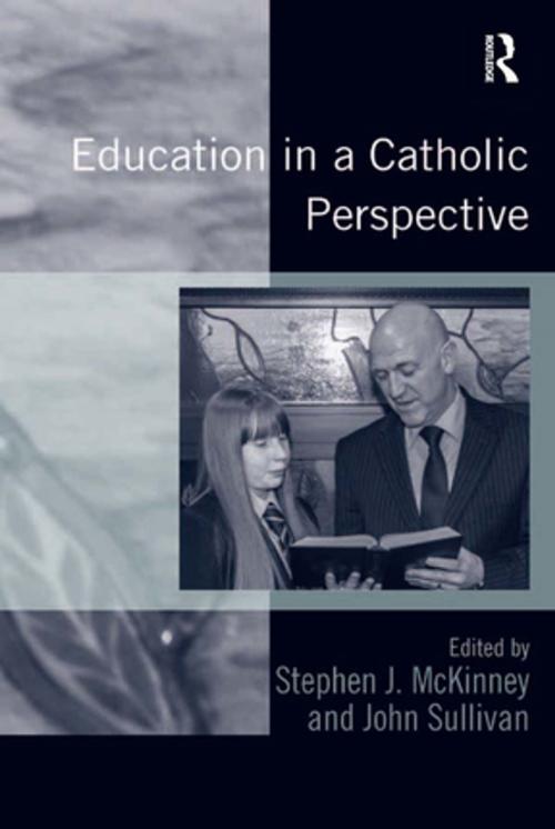 Cover of the book Education in a Catholic Perspective by John Sullivan, Taylor and Francis