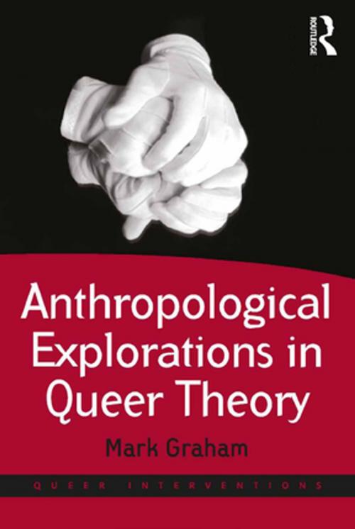 Cover of the book Anthropological Explorations in Queer Theory by Mark Graham, Taylor and Francis