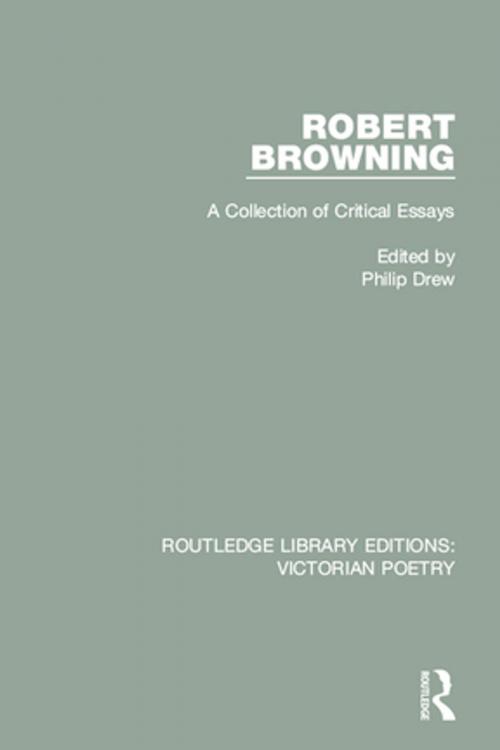 Cover of the book Robert Browning by , Taylor and Francis