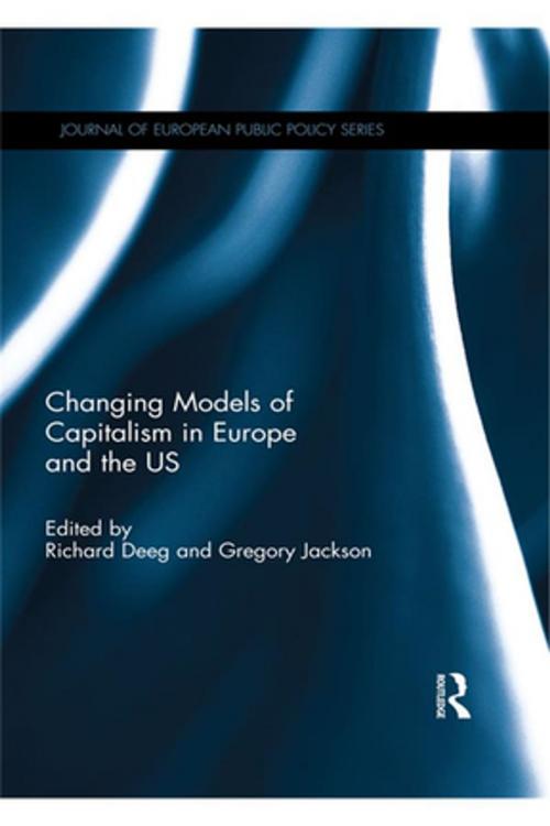 Cover of the book Changing Models of Capitalism in Europe and the U.S. by , Taylor and Francis