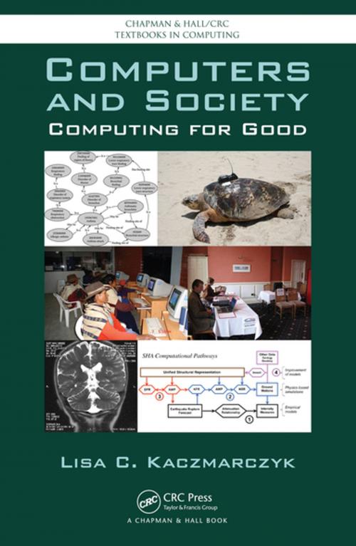 Cover of the book Computers and Society by Lisa C. Kaczmarczyk, CRC Press