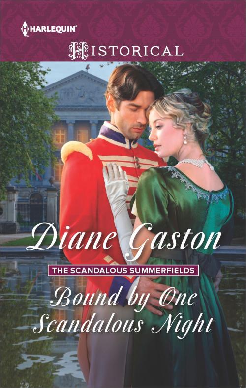 Cover of the book Bound by One Scandalous Night by Diane Gaston, Harlequin